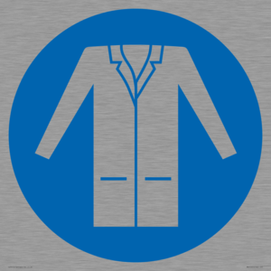 Custom Mandatory: Wear a lab coat